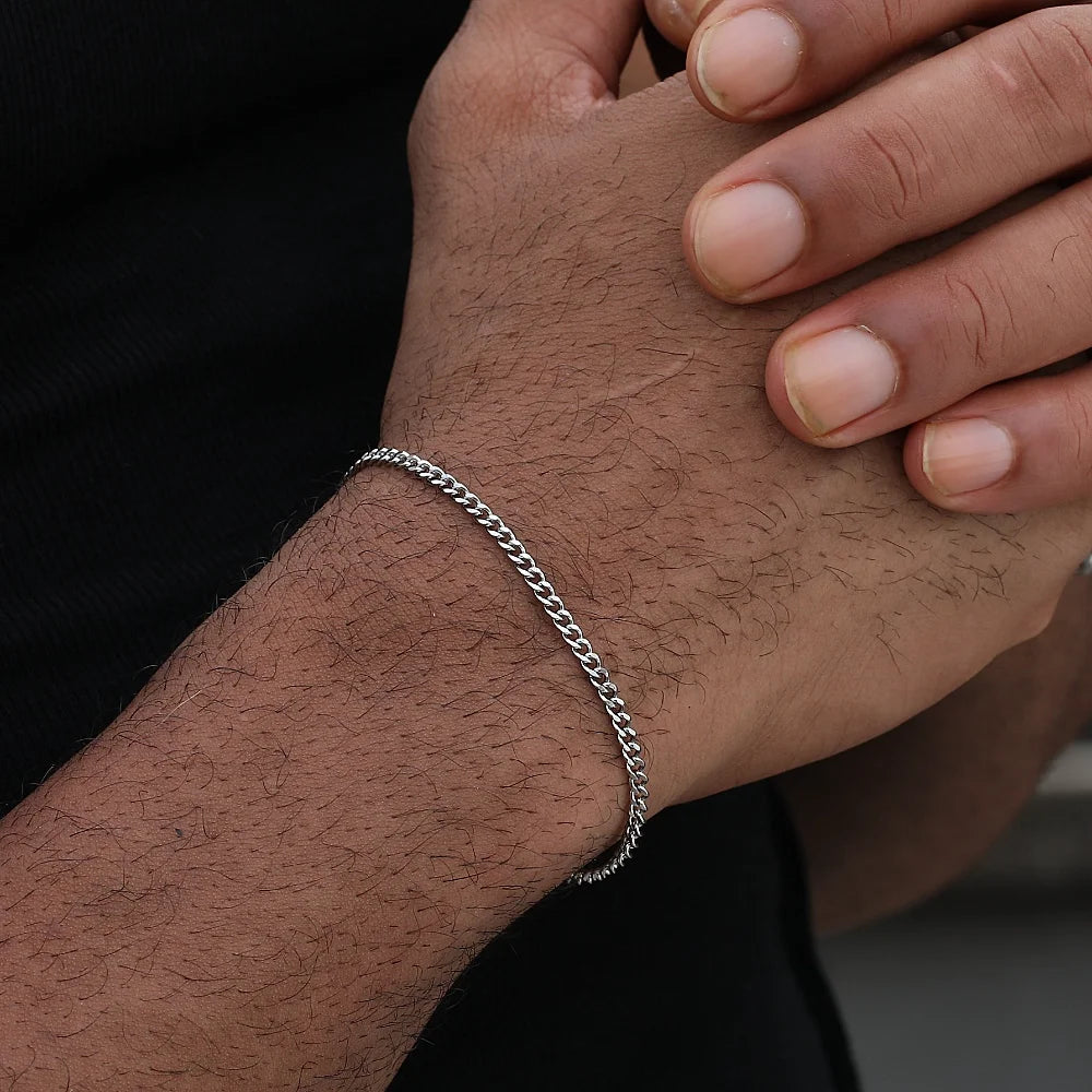 Pulseira Ouro e Prata Minimalista