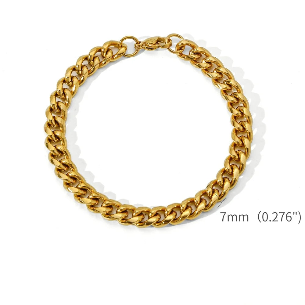 Pulseira Ouro e Prata Minimalista