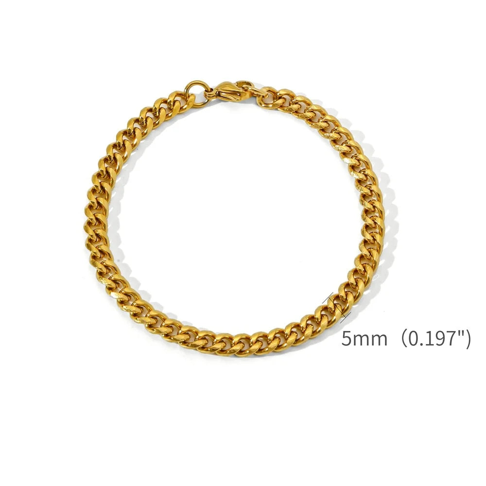 Pulseira Ouro e Prata Minimalista