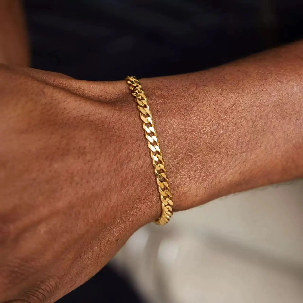 Pulseira Ouro e Prata Minimalista